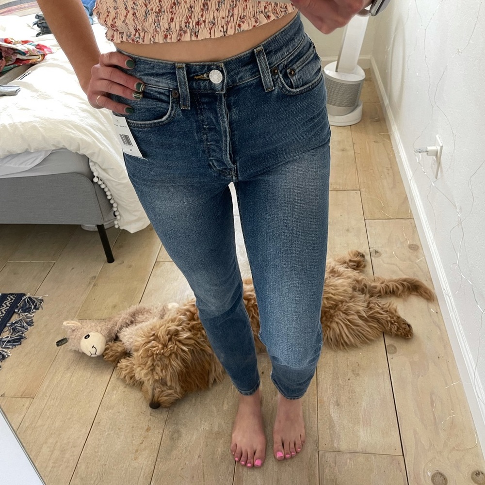 NWT RE/DONE jeans size 24